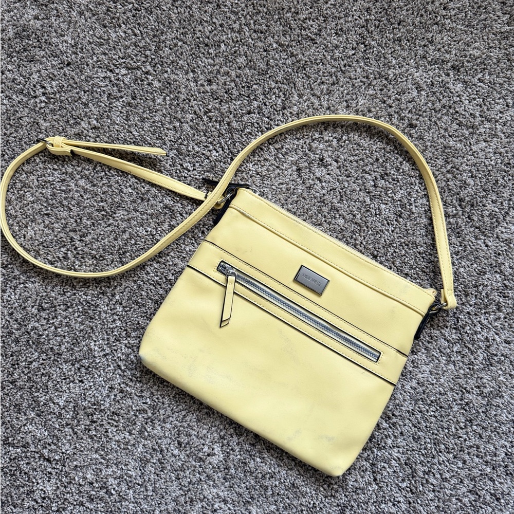 Nine West Sunny Yellow Crossbody Bag